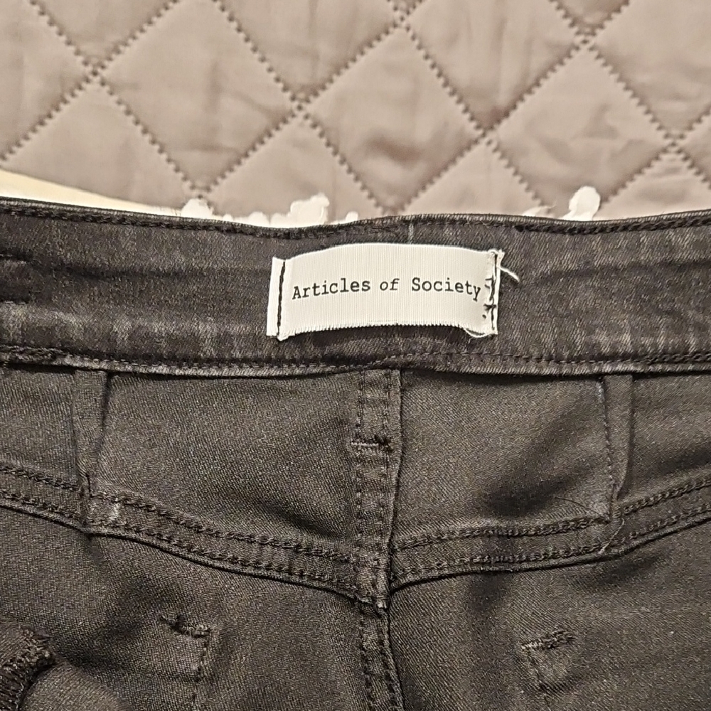 Articles Of Society Black High Rise Stretch Skinny Jeans - Picture 11 of 16